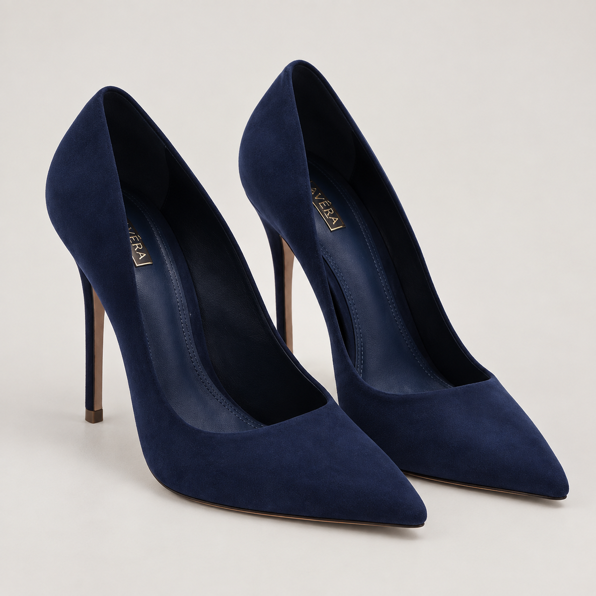 Midnight Pointed-Toe Pumps