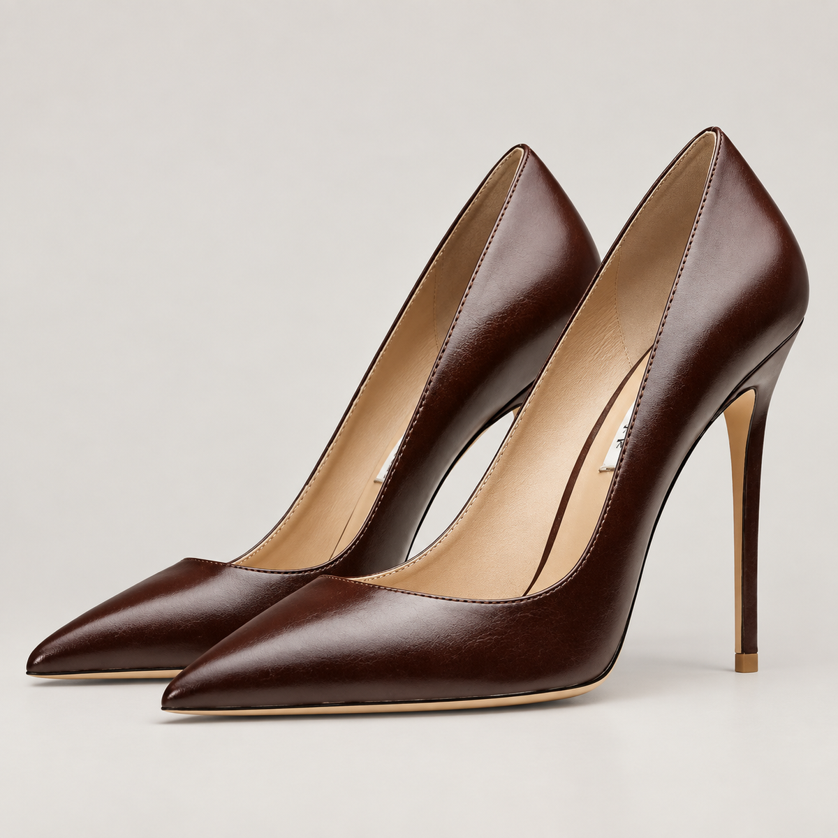 Espresso Pointed-Toe Pumps