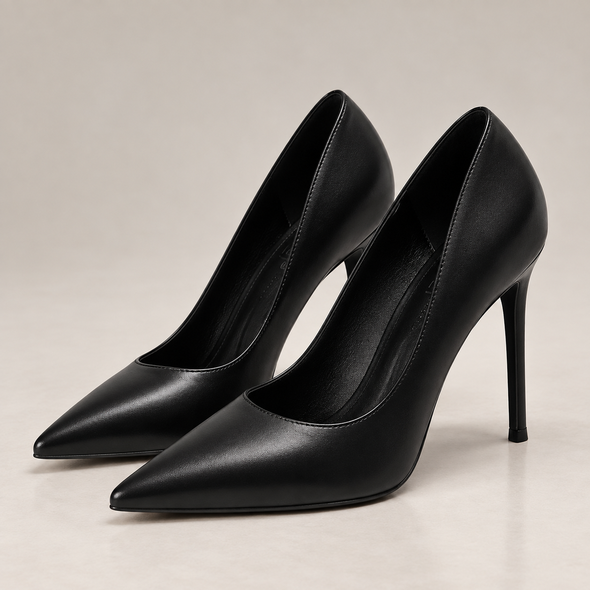 Classic Black Stiletto Pumps