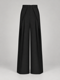 Grey Wide-Leg Pants