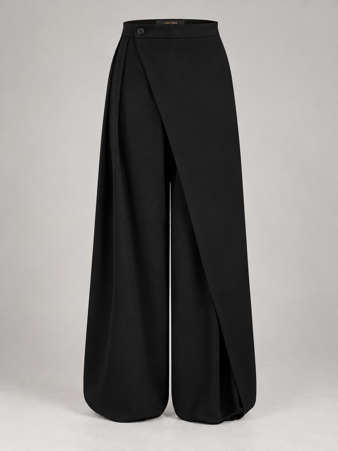 Black Wide-Leg Pants