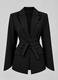 Black Belted Blazer